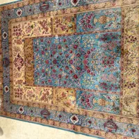 فرش ابریشم ماشینی