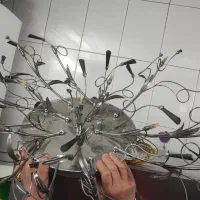 لوستر استیل خورشیدی