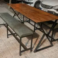 میز و نیمکت کافی شاپی