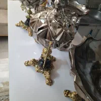 سرویس پذیرایی کریستالی پایه برنجی