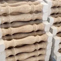 نرده سنگی، نرده صراحی، سنگ پله، پله، سنگ فرشی