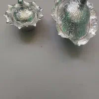 قندان نقره ای از جنس برنج