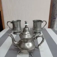 قوری و جفت لیوان دلستر خارجی