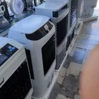 محفظه آب و یخ و ریموت کنترل و چرخ* کولر پورتابال