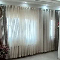 پرده پانچ جنس حریر عالی