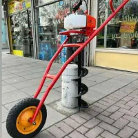 چاله کن موتوری دستی فرغونی هایکوتو مدل S200 اصل