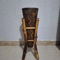 گلدان چوبی