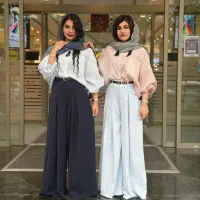شومیز پری حریر شیشه ایی