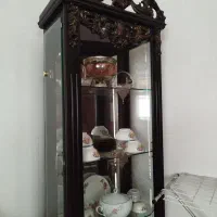 ویترین 5طبقه با چوب مرغوب