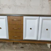اینه کنسول چوبی