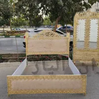 ساعت تخت خواب برنجی آلیاژی تخت کنارسالنی برنزی