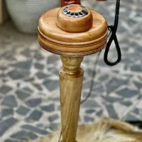 تلفن چوبی(دست ساز)