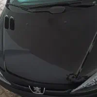 کاپوت ۲۰۶ مشکی سرامیک شده