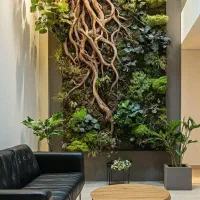 طراحی واجرای دیوار سبز و پالاداریوم نگهداری گیاهان