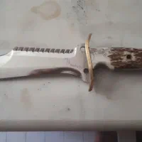 چاقو کارد شکاری دسته شاخ .