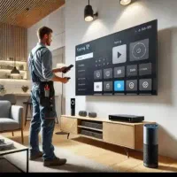 تنظیم تلویزیون وانتن مربوطه