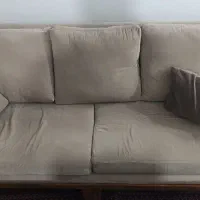 فروش یک دست مبل هفت نفره با میز وسط کشو دار