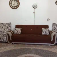 مبل سه تیکه شیش نفره تخت خواب شو