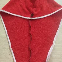 حوله سر حمام دکمه دار