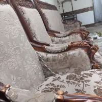 ۲ مدل مبل سلطنتی ومبلی ساده با رو مبلی