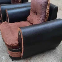 ی دست مبل هفت نفره بهمراه میز عسلی