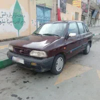 فروش پراید/ تمیز/عنابی/
