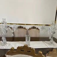 آباژور و دوعدد شمعدان