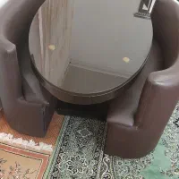 میز غذا خوری ۴ نفره چرم