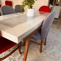 میز ناهار خوری شش نفره