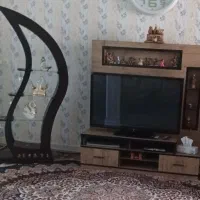 میز تی وبوفه همراه آباژور ومبل سالم