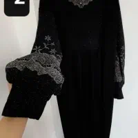 لباس مانتو شیک مشکی