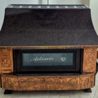 بخاری گازی طرح شومینه