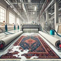 قالیشوی مطهر با دستگاه تمام اتوماتیک هوشمند