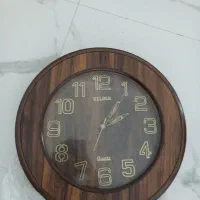 ساعت دیواری چوبی