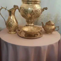 سماور ذغالی برنجی
