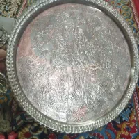 سینی مسی قلم زنی