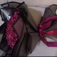 گل رز روبانی 25 شاخه
