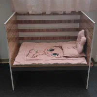 تخت کنار مادر mdf