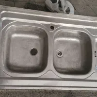 سینک دوقلو لگن چپ ۱۲۰
