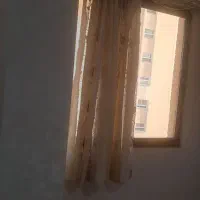 پرده تور کرمی ارتفاع۱۴۰