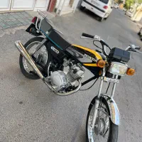 موتور سیکلت ۱۲۵ پلاک قدیم