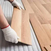 نصب  پارکت لمینت کفپوش ترمووال و ماربل شیت