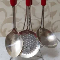 ست کفگیر ملاقه استیل
