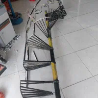 پله گرد  ورق پانج  قفسه مغازه