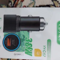 شارژر فندکی مدل YY-C17 با درگاه‌های USB و PD