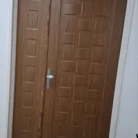 درب منزل لت بدون کوم و چارچوب در چوبی دو