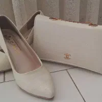 کفش سفید مجلسی