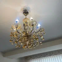 تیکه لوازم لوستر میوه خوری شمع دونی اصل۳