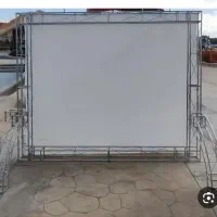 چاپ بنر ونصب اسپیس فرم سن کرایه .تابلوچنلیوم