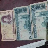 اسکناس قدیمی ۳ عدد